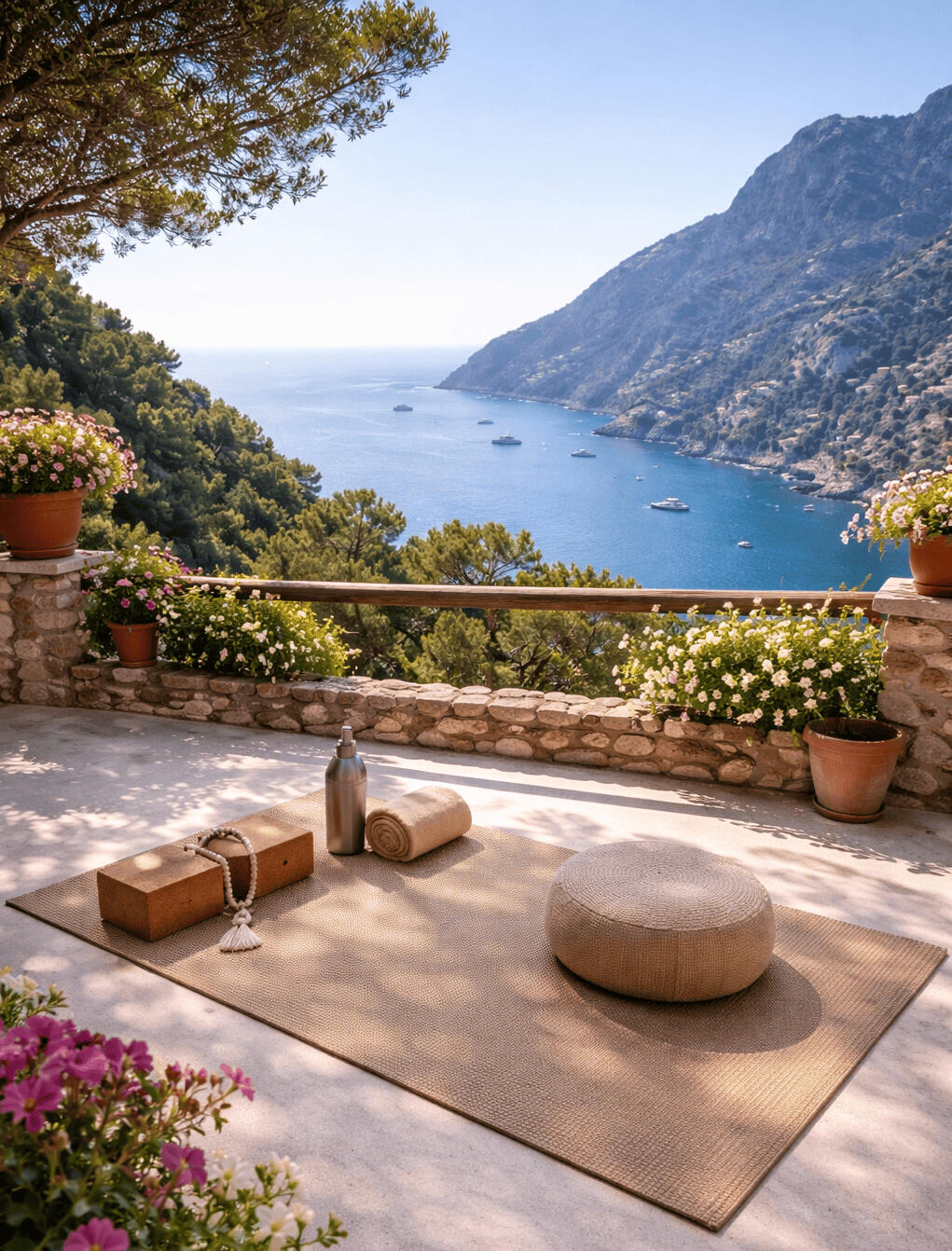 private yoga class in capri